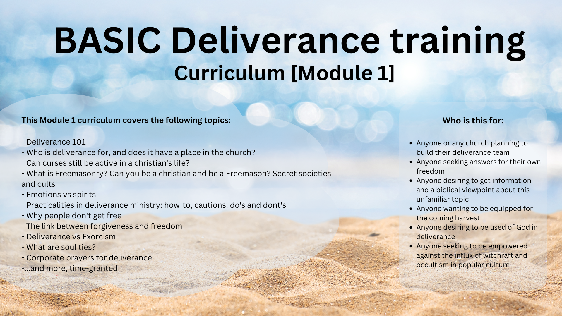 BASIC curriculum