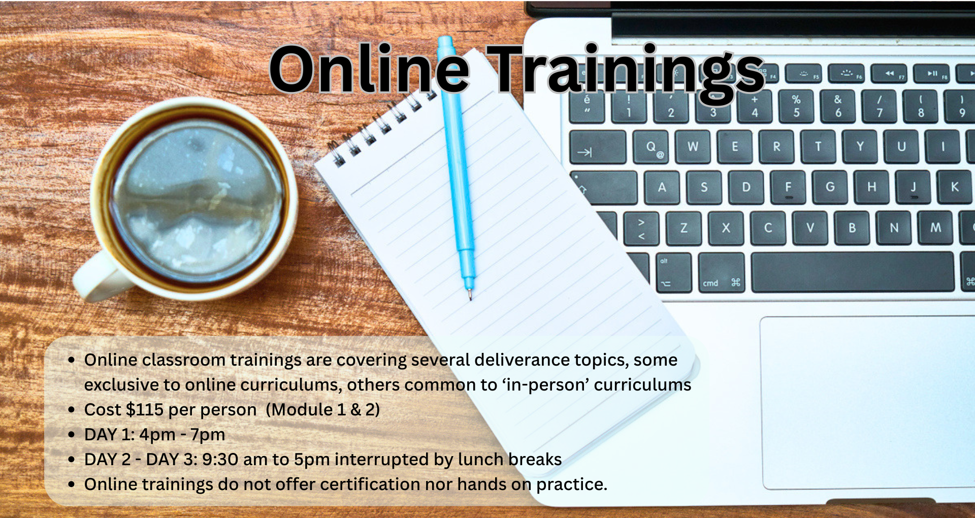 Online Trainings